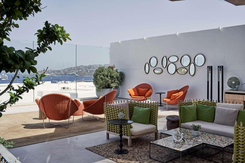 Myconian Naia Hotel Mykonos Town Restaurant foto