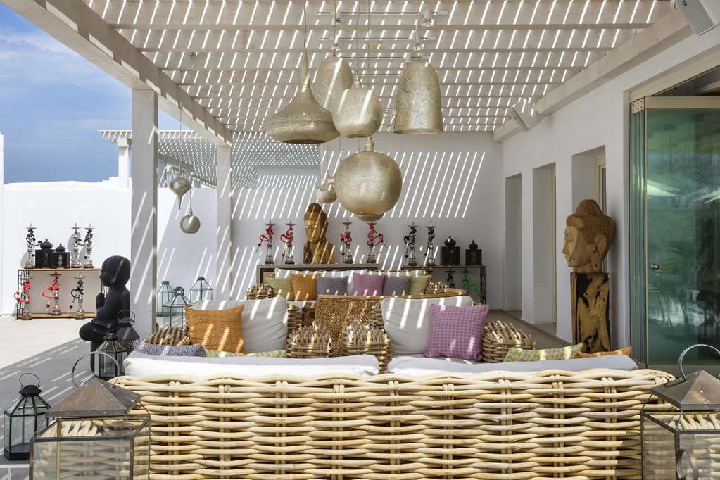 Myconian Naia Hotel Mykonos Town Restaurant foto