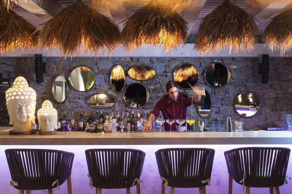Myconian Naia Hotel Mykonos Town Restaurant foto